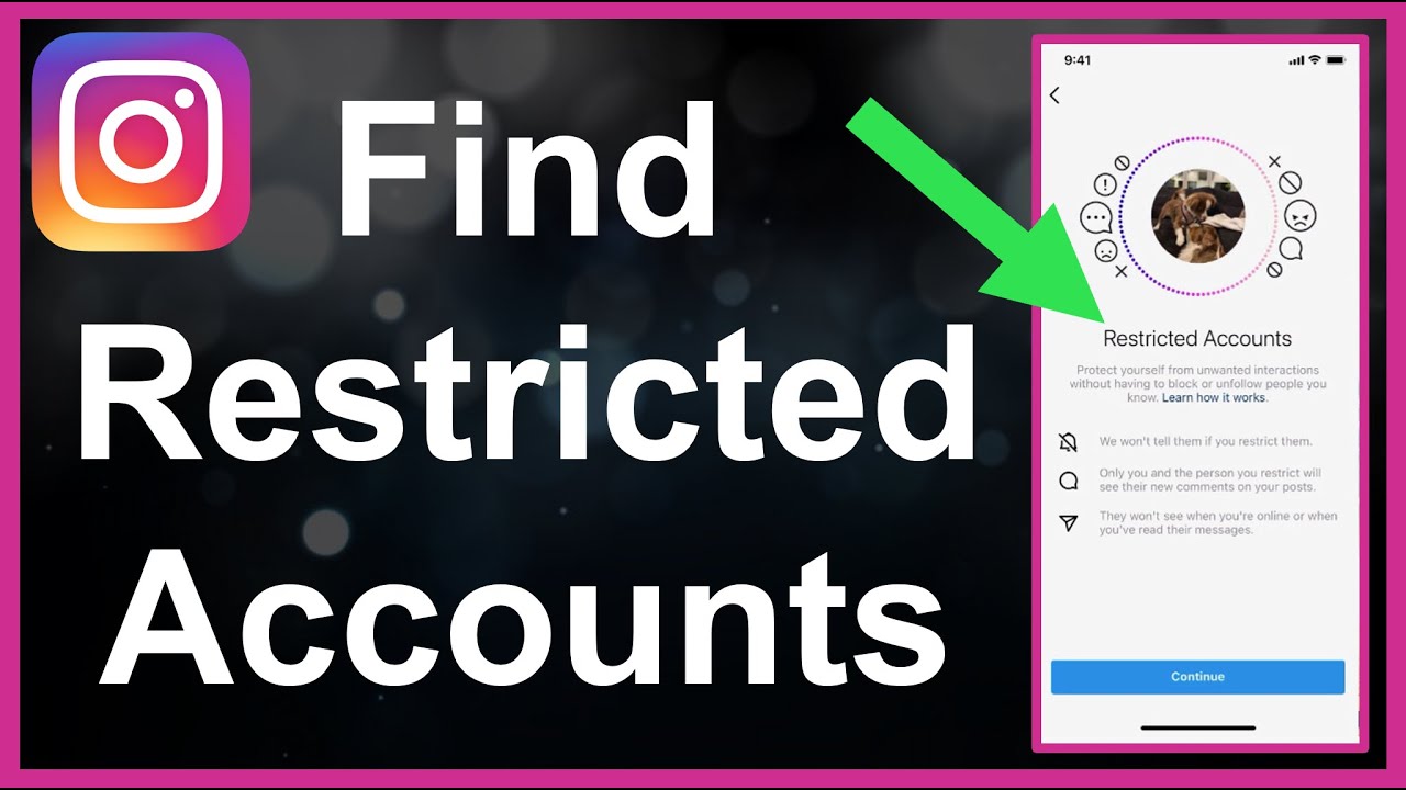 what happens when i restrict someone on instagram