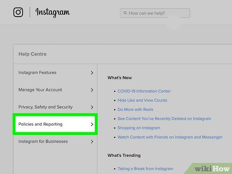 what is instagram support email